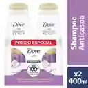 Dove Shampoo Anticaspa Cabello Suave y Hidratado