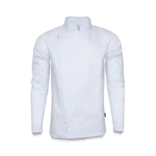 Aro Chaqueta de Chef Gabardina Con Cremallera a la Vista Talla L
