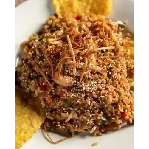 Arroz Oriental de Mariscos