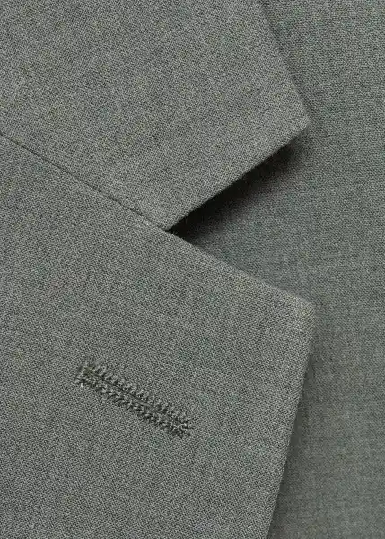 Blazer Americana Paris Verde Talla 48 Hombre Mango