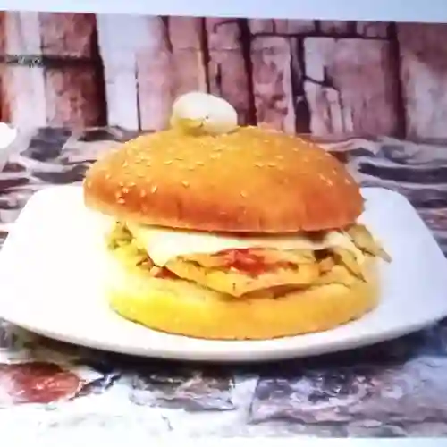 Combo de Hamburguesa Doble Pollo