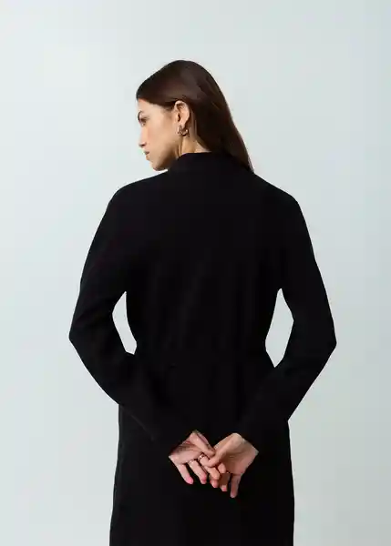 Gaban Tejido Mujer Negro Puro Ultra Oscuro Talla L 582G077 Naf Naf