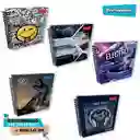 Primavera Cuaderno 5 Materias 105 Cuadros Hombre 12 Gr