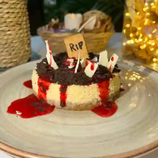 Bloody mary cheesecake