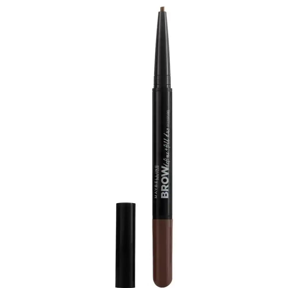 Delineador Cejas Maybelline Fill Duo Deep Brown