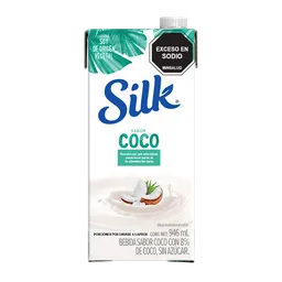 Silk Bebida De Coco Sin Azúcar