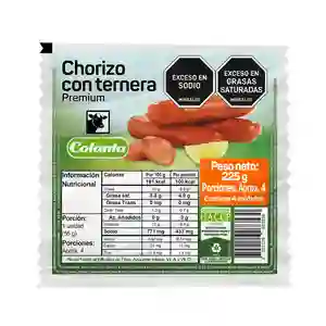 Colanta  Chorizo con Ternera Premium 