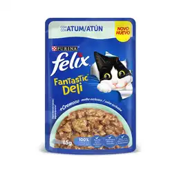 Felix Alimento Húmedo Para Gato Fantastic Deli Atún