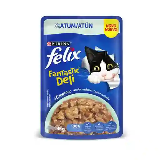 Felix Alimento Húmedo Para Gato Fantastic Deli Atún