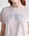 Camiseta Mujer Beige Talla M 609G090_BEI131107 Americanino