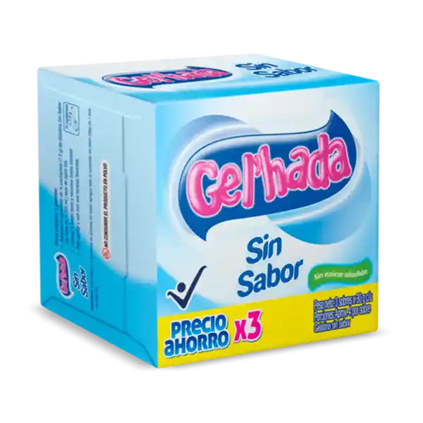Gel'hada Gelatina Sin Sabor