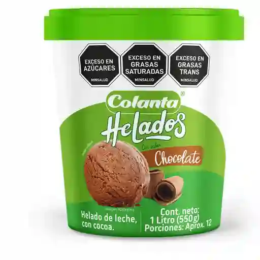 Colanta Helado Chocolate