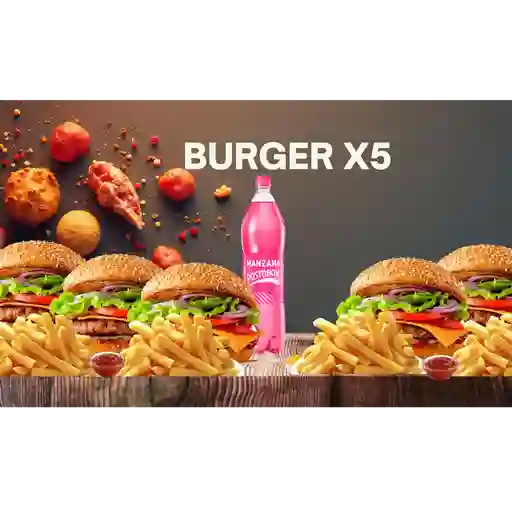 Burger x5