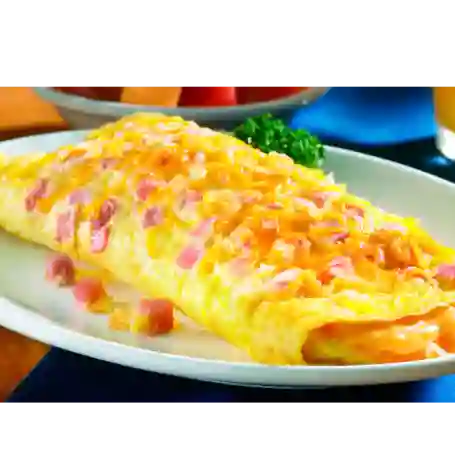 Omelette Jamon y Queso