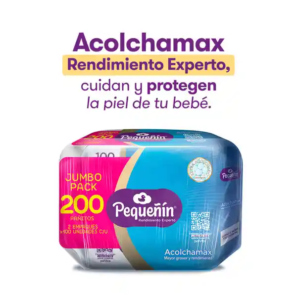 Pequeñín Pañito Húmedos Acolchamax