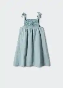 Vestido Linda Verde Talla 10 Niña Mango