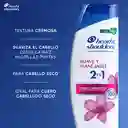 Head & Shoulders Shampoo 2 en 1 Suave y Manejable 375 mL x 2 Und