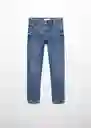 Jean Skinny Tejano Medio Talla 10 Niños Mango