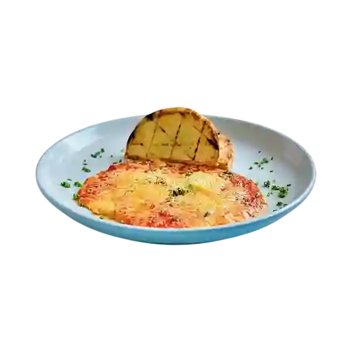 Huevos Fritos con Salsa Italiana