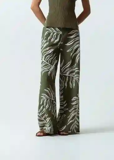 Pantalón Mujer Verde Martini 12 032G302 Naf Naf