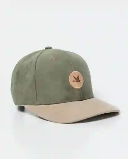 Gorra Suede Colorblock Verde Selvoso Ultraoscuro M Chevignon