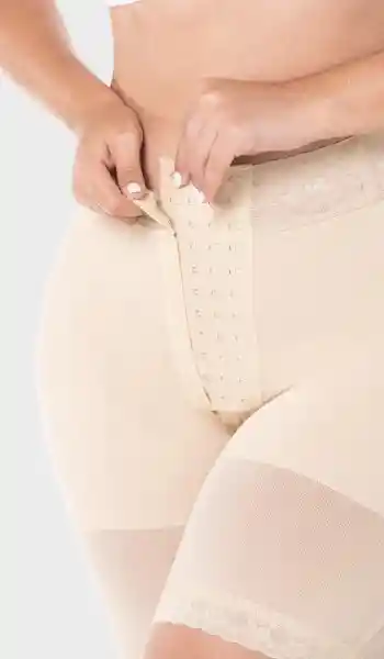 Short Tipo Reloj Arena Abrochadura NBEIGES STA-00428 Fajasmyd