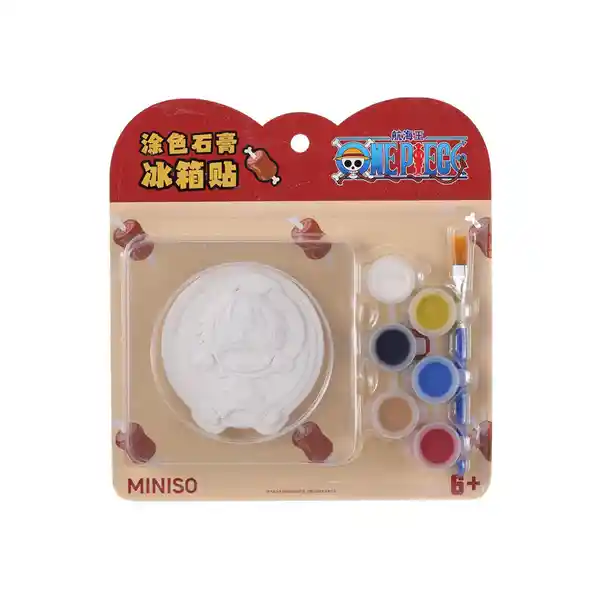 Imán de Nevera Para Colorear 2 Modelos Serie One Piece Miniso