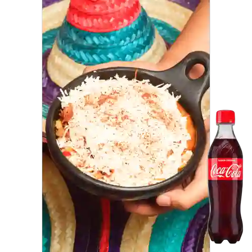 Combo Esquites (C/ Proteína) + Cocacola Orig 400ml
