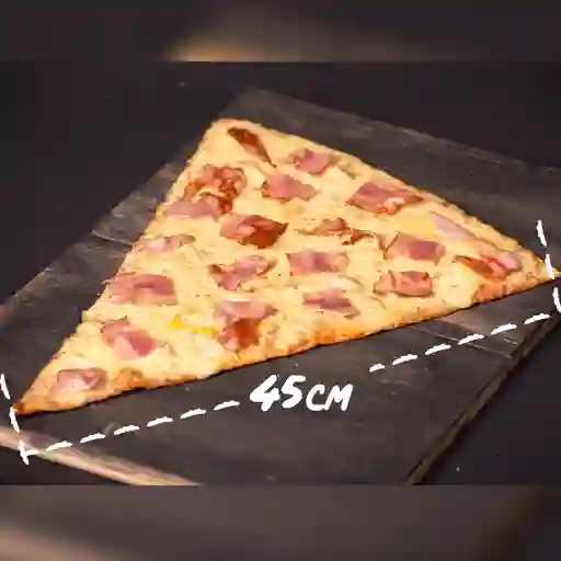 Pizza tocineta 4 porciones