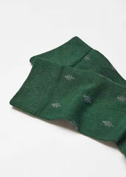 Calcetines Bosque Botella Talla 42 Hombre Mango