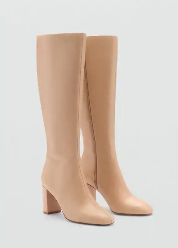 Botas Harrison Camel Talla 39 Mujer Mango