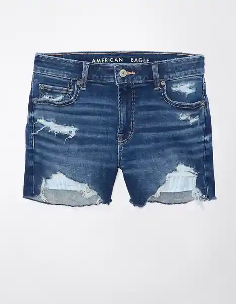 Short Mujer Azul Talla 6 American Eagle 13327776