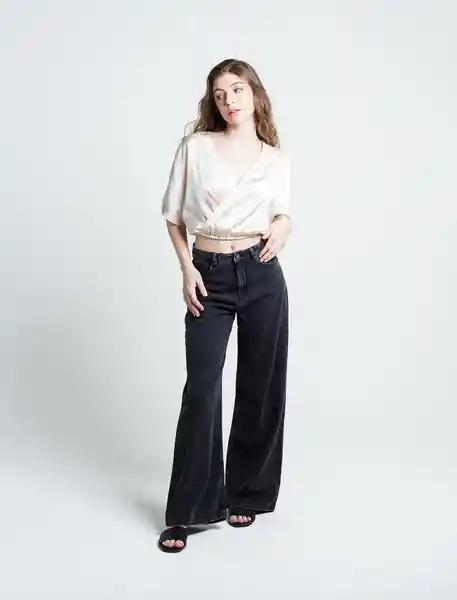 Camisa Dimitra Crudo Abedul Claro Talla S 411F309 Naf Naf
