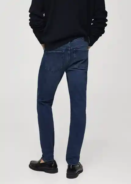 Jean Judein Blueblack Talla 44 Hombre Mango