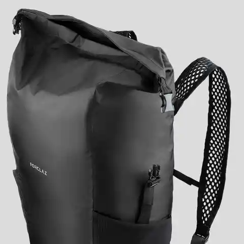 Forclaz Maleta de Viaje Compacta e Impermeable Negra