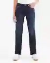 Jean Rusty Femenino Azul Dark Talla 6 Chevignon