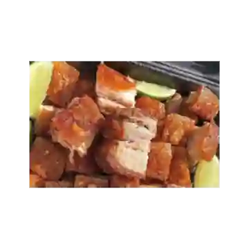 Almuerzo con Chicharron Al Barril