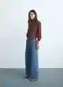 Jean Jessie Tejano Medio Talla 32 Mujer Mango
