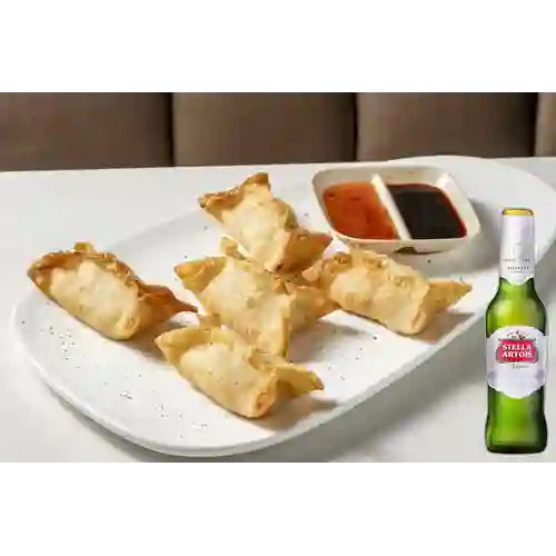 Combo Cangrejo&Marisco Rangoon + Stella Artois 330ml