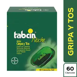 Tabcin Antigripal Noche en Gel 