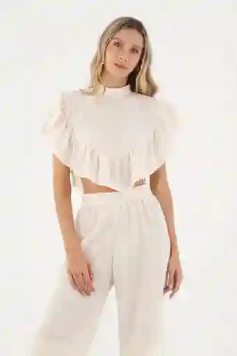 Top Savia Blanco Talla 01 S