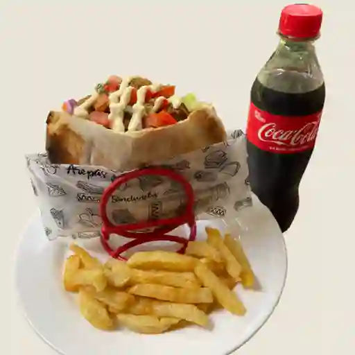 Combo 1. pita shawarma