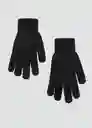 Guantes Screen Negro Talla 99 Niños Mango