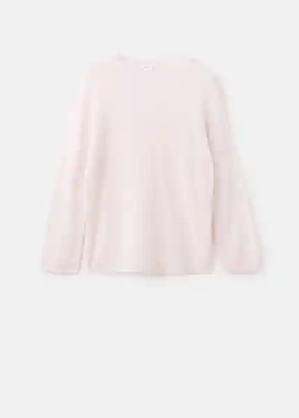 Saco Jersey Pauli Rosa Pastel Talla S Mujer Mango