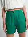 Short Madanie Mujer Verde Plantación Talla 8 - 451F330 Naf Naf