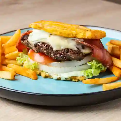 Hamburguesa Patacón Tradicional