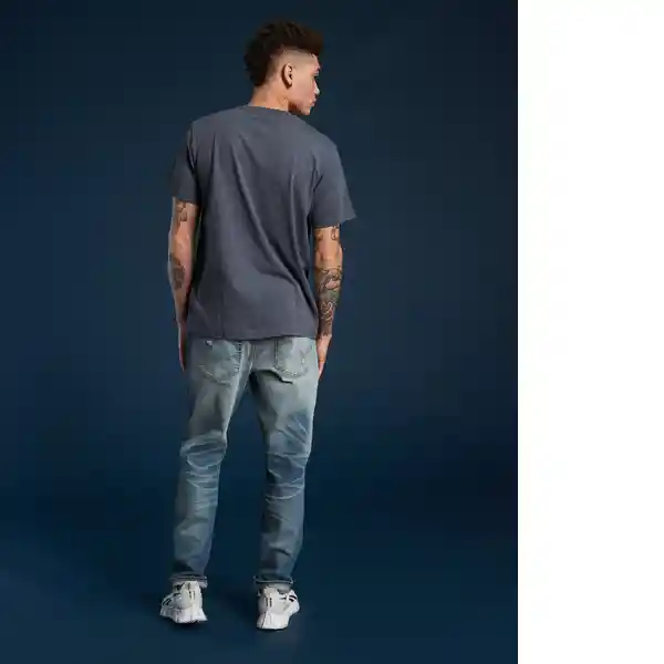 Camiseta Gris Talla: Large American Eagle