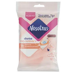 Nosotras Pañito Húmedo Con Prebióticos
