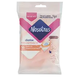 Nosotras Pañito Húmedo Con Prebióticos