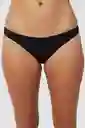 ONeill Bikini Bottom Saltwater Solids Rockley Negro Talla L